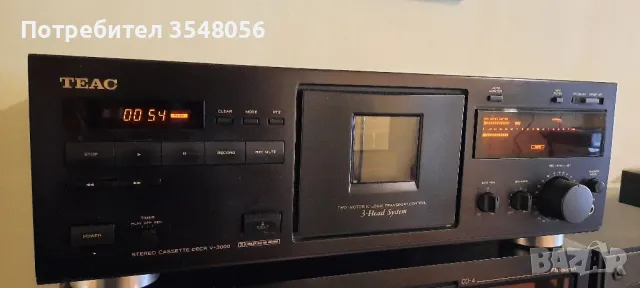 TEAC V-3000 с оригинално дистанционно, снимка 3 - Декове - 50195292
