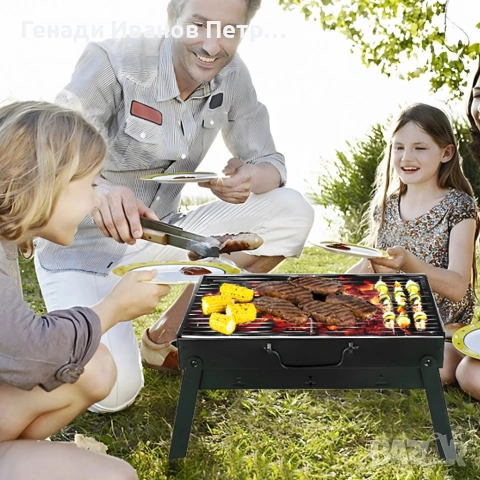 Градинска преносима скара, снимка 3 - Скари - 53697399