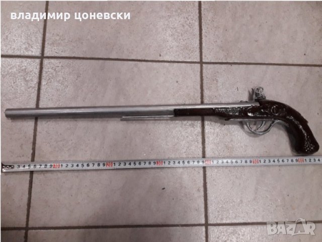 Две кремъчни пушки, пистолет, пищов, пушка, снимка 9 - Колекции - 35682234