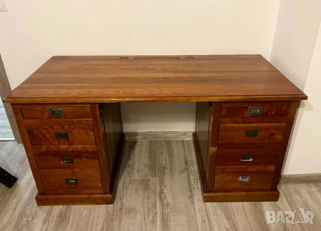 Бюро от масивно дърво, снимка 2 - Бюра - 53514141