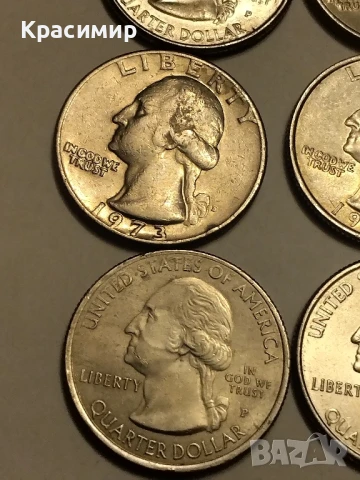 QUARTER DOLLAR 1965-2015 ., снимка 17 - Нумизматика и бонистика - 51161415