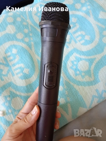 Микрофон на батерии, снимка 3 - Микрофони - 51512542