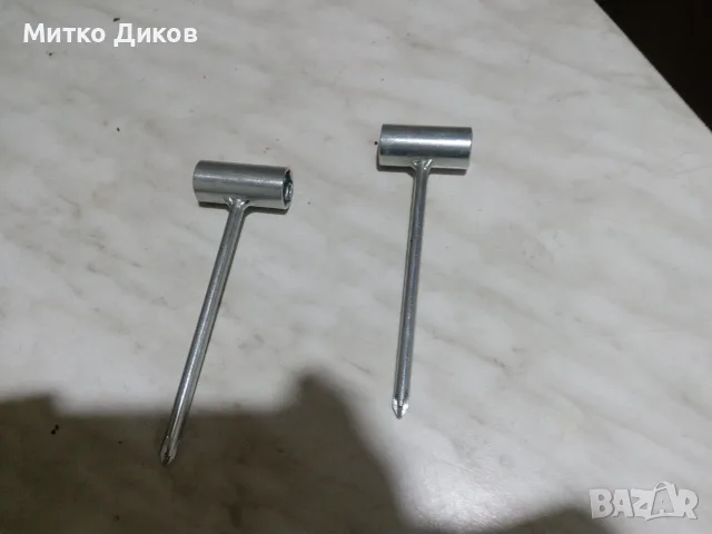 Отвертка звезда с ключ лула  №15 два броя нови