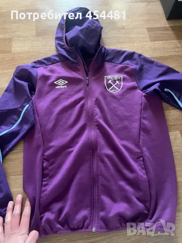 Umbro West Ham zip fleece jacket, снимка 1