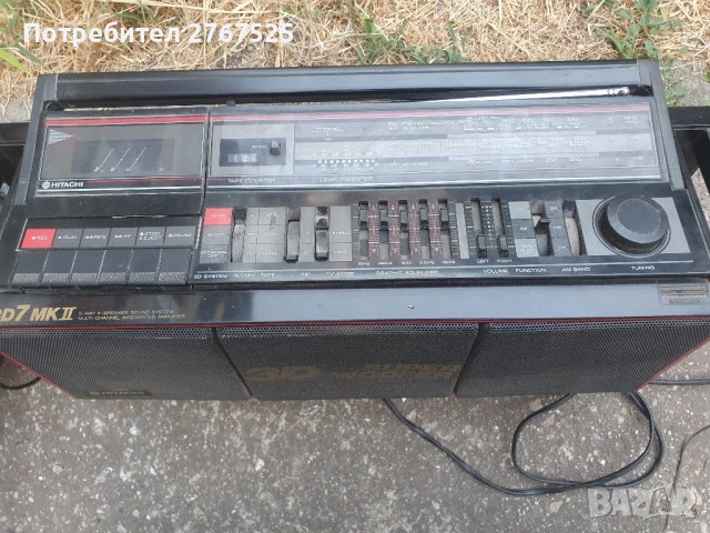 Стари ретро касетофони радиа Hitachi Sharp Panasonic, снимка 15 - Радиокасетофони, транзистори - 41887943