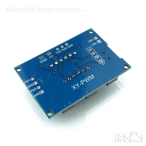 Двуканален PWM генератор, 2-канален, обхват 1Hz-150kHz XY-PWM, снимка 4 - Друга електроника - 47913744