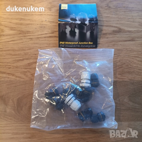 Външен кабелен конектор M12 – комплект 10 бр., IP68, снимка 10 - Други инструменти - 52811216