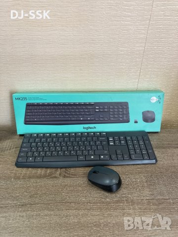 logitech k235 wireless keyboard and mouse, снимка 1 - Клавиатури и мишки - 44401870