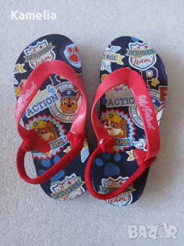 Джапанки за момче Paw Patrol, 27 номер , снимка 2 - Детски джапанки - 51779237