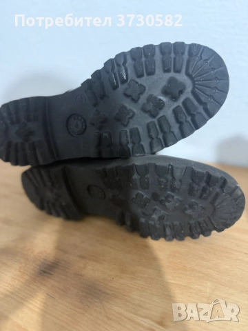 Оригинални черни дамски боти кубинки Karl Lagerfeld 38 номер, снимка 6 - Дамски боти - 52921986