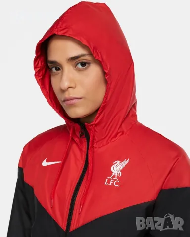 Дамско спортно яке NIKE LIVERPOOL, снимка 3 - Спортни екипи - 49619223