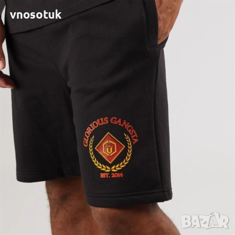 Мъжки шорти Glorious Gangsta Veenuss, черни-номер L, снимка 2 - Къси панталони - 53284883