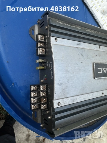 усилвател Mac Audio MPX 4000 (1000W) mac, снимка 2 - Ресийвъри, усилватели, смесителни пултове - 55775765