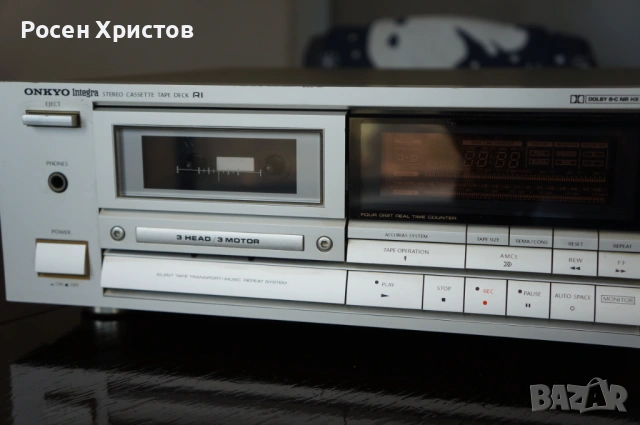 Триглав касетен дек ONKYO TA-2550 Integra, снимка 4 - Декове - 53474433