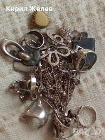 100 грама сребърни накити за поправка за реставрация за части или материал 50655