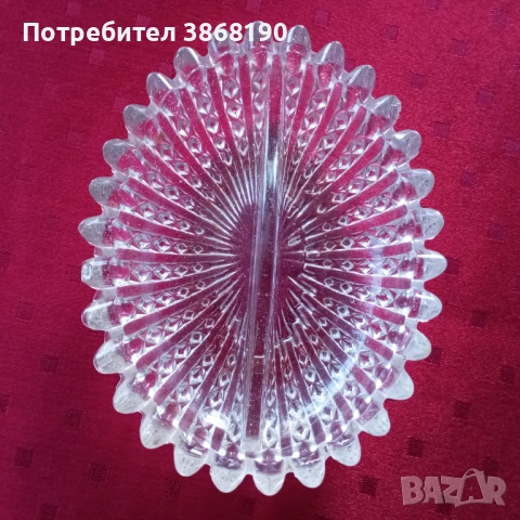 Стъклен съд за ядки, снимка 6 - Прибори за хранене, готвене и сервиране - 53654346