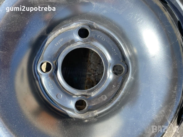 14 джанта 4х100 Renault Clio Logan Scenic 6J et43 Continental 185/70/14, снимка 2 - Гуми и джанти - 51266198