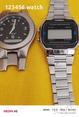 2бр часовници касио работете первектно няма батри
