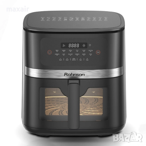 Фритюрник Airfryer Rohnson R-2867 * Гаранция 2 години, снимка 2 - Фритюрници - 51987913