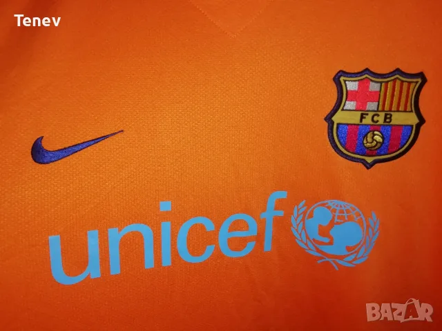 Barcelona Ronaldinho 2006-2007 Nike оригинална тениска фланелка Барселона Роналдиньо екип , снимка 4 - Тениски - 49661730