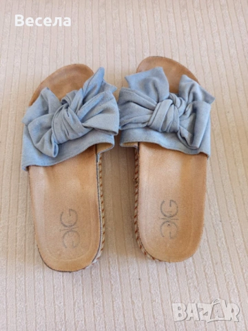 САБО - Ектравагантни чехли естествена кожа 40 номер с подаръци, снимка 13 - Чехли - 53644322