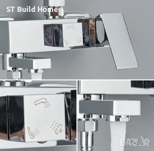 Луксозна Регулируема Душ Система с Биде Пръскачка! , снимка 3 - Душове - 50918824