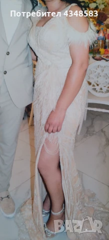 Официална рокля , снимка 3 - Сватбени рокли - 50651735