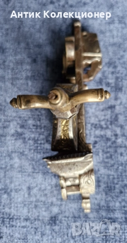 Кремъчен механизъм за пушка. 18 см. Османска Империя. 1770–1800 гг., снимка 2 - Антикварни и старинни предмети - 52091501