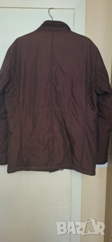 Мъжка шуба,яке с подплата,цвят бордо,Теодор,ХЛ