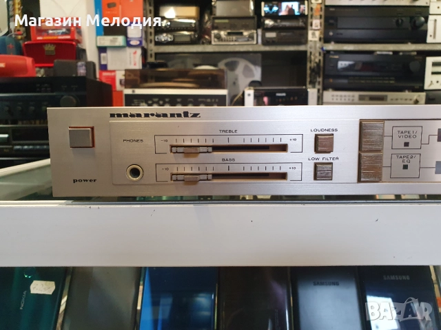 Усилвател Marantz PM230 В перфектно техническо и много добро визуално състояние., снимка 3 - Ресийвъри, усилватели, смесителни пултове - 51341384