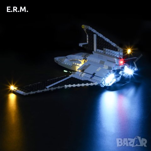 BRIKSMAX Led Lighting Kit for The Bad Batch Attack Shuttle - Съвместим с Lego 75314 Building Blocks , снимка 5 - Колекции - 41169664