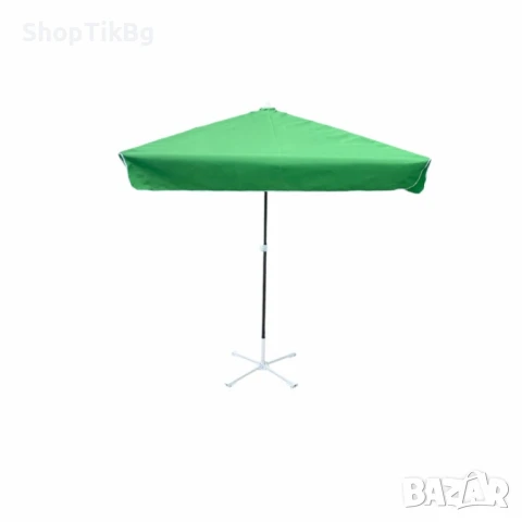 Комплект градински чадър със стойка. ПРОМОЦИЯ, снимка 1