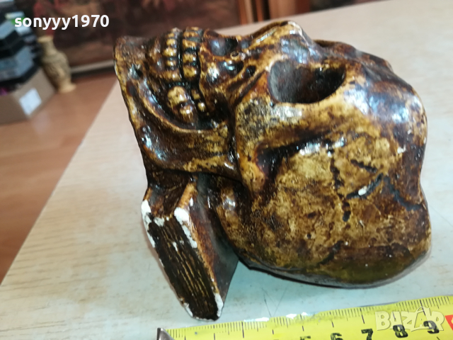 ЧЕРЕП ПЕПЕЛНИК 1503241603, снимка 5 - Антикварни и старинни предмети - 44779542