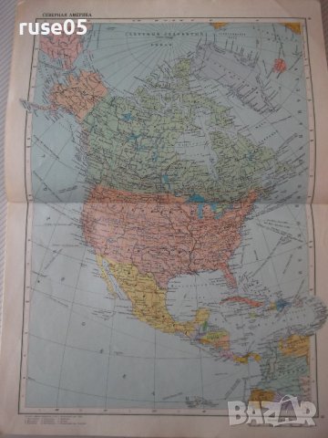 Книга "Атлас мира - Америка - С. Сергеева" - 64 стр., снимка 5 - Специализирана литература - 41246936