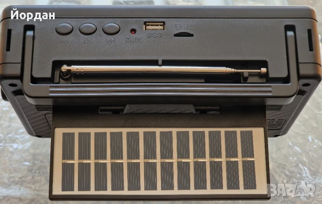 радио ST-3020BTS на батерия и зареждане, снимка 4 - Радиокасетофони, транзистори - 50571433