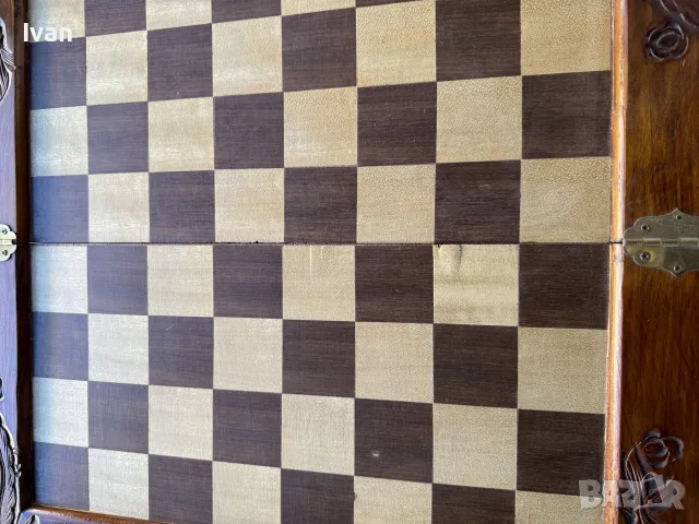 Шах винтидж стил,изцяло ръчно изработен, снимка 9 - Шах и табла - 48211039