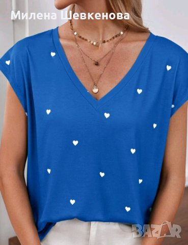 Дамска блуза/тениска SHEIN р-р L, снимка 2 - Тениски - 41873718