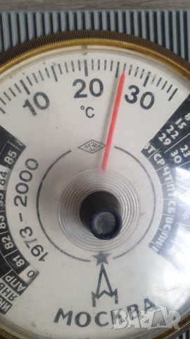Ретро календар,термометър Москва с перомолив, снимка 4 - Антикварни и старинни предмети - 44261922