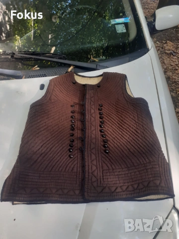 Стара възрожденска дреха елек елече антерия носия, снимка 3 - Антикварни и старинни предмети - 53273400