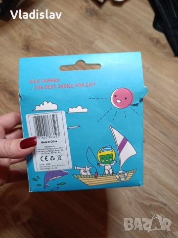 Дигитален фотоапарат за деца, 8MP, 1080P, снимка 2 - Фотоапарати - 52471432
