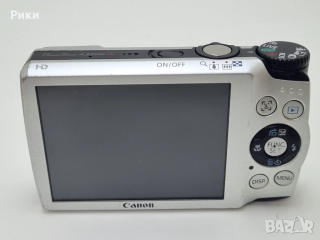 Canon PowerShot A3300 IS 16.0MP Compact Digital Camera Silver, снимка 6 - Фотоапарати - 52729384