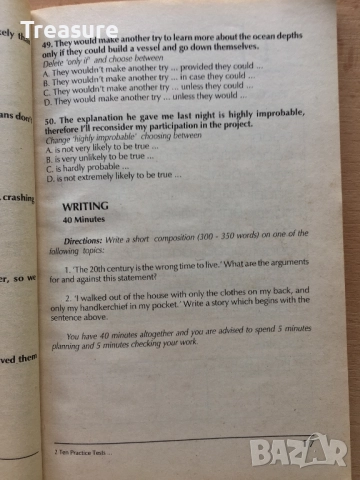 Ten Practice Tests with Key. Book 3, снимка 10 - Чуждоезиково обучение, речници - 38578732