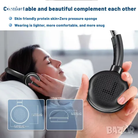 BKM600 Безжични слушалки за телевизор, с Bluetooth USB предавател, снимка 5 - Bluetooth слушалки - 48480745