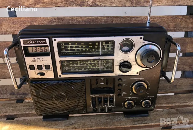 Колекционерски Радиоапарат Orbiter 7000 (Japan)- много запазен и работещ много добре! Видео, снимка 8 - Радиокасетофони, транзистори - 48888559