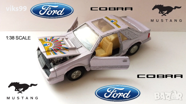 Метални колички Ford Mustang , снимка 6 - Колекции - 52322394