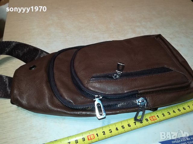 КАФЯВА КОЖЕНА ЧАНТА 2508230828