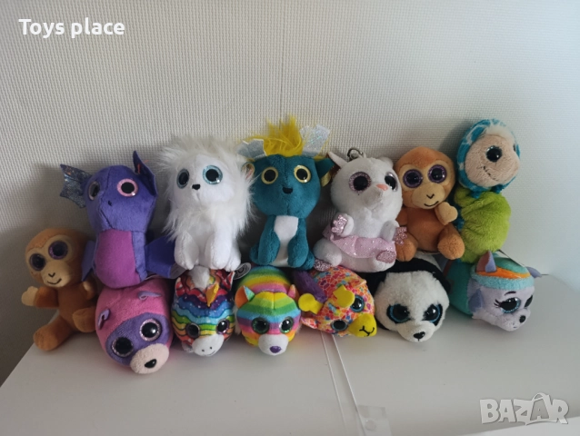 TY Малки плюшени играчки със стъклени очи, снимка 2 - Фен артикули - 52659640