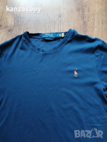 Polo Ralph Lauren Custom Slim Fit T-shirt - мъжка слим-фит тениска УМАЛЕНА S, снимка 4 - Тениски - 53864349