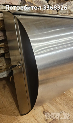 Пощенска кутия Inox, снимка 3 - Декорация за дома - 53692737