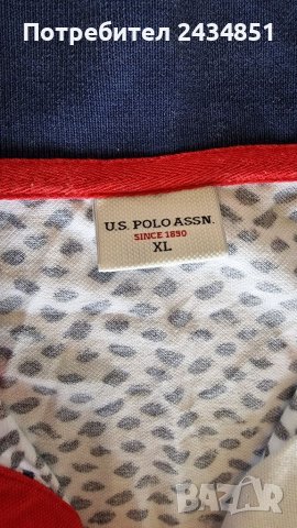 US Polo T-shirt size XL, снимка 2 - Тениски - 41359396